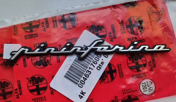 Alfa Romeo GTV/Spider Pininfarina Badge - Genuine