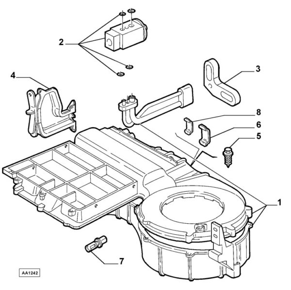 Alfa Romeo GTV/Spider Air Conditioning Sensor - Image 2