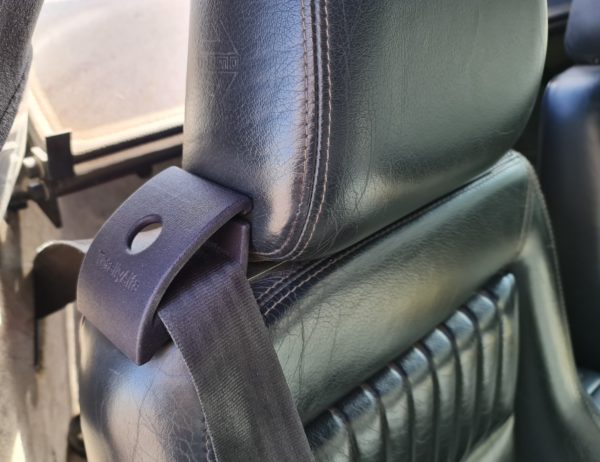 Alfa Romeo GTV seat to Spider Seat Belt Guide Conversion