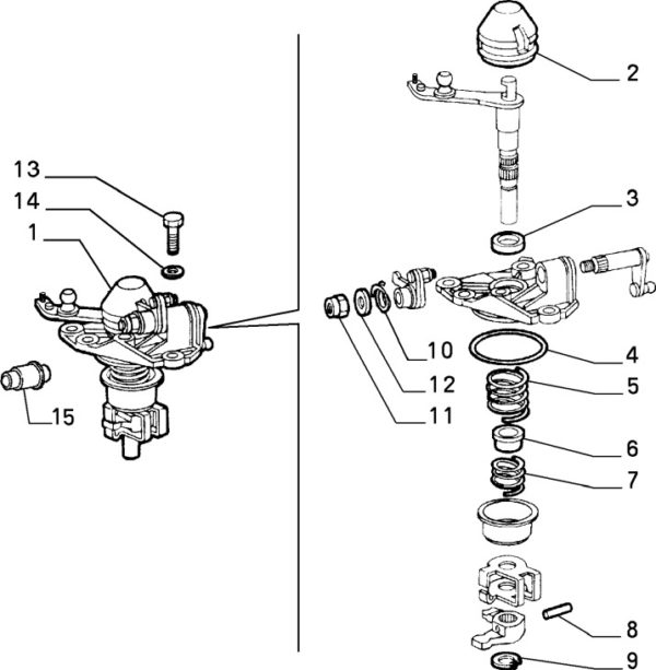 Alfa Romeo GTV/Spider Twinspark & JTS Gear Selector Mechanism Bush - Image 2