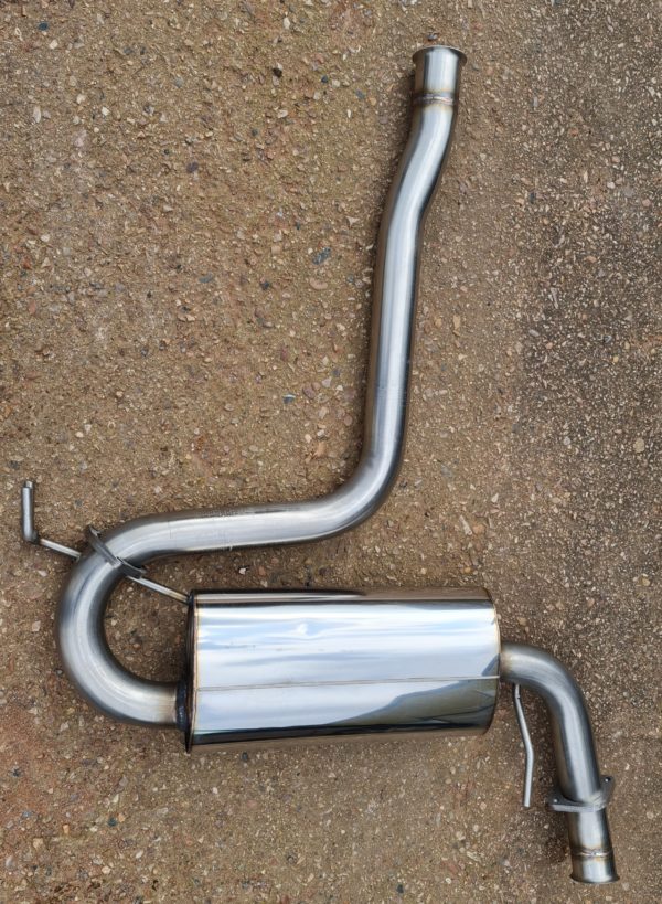 Alfa Romeo GTV and Spider - Middle Exhaust Section - Stainless