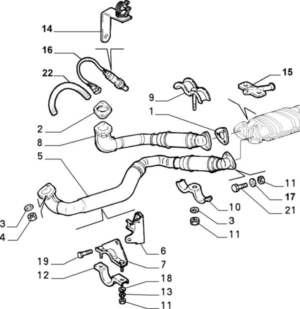 Alfa Romeo GTV/Spider CF2 V6 24v Lambda Sensor - Image 2