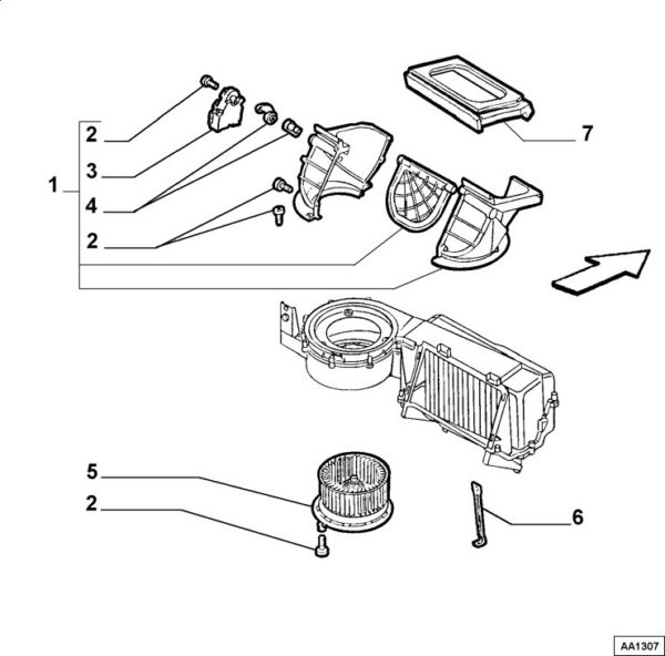 Alfa Romeo GTV/Spider Air Conditioning Blower Levers - Image 2