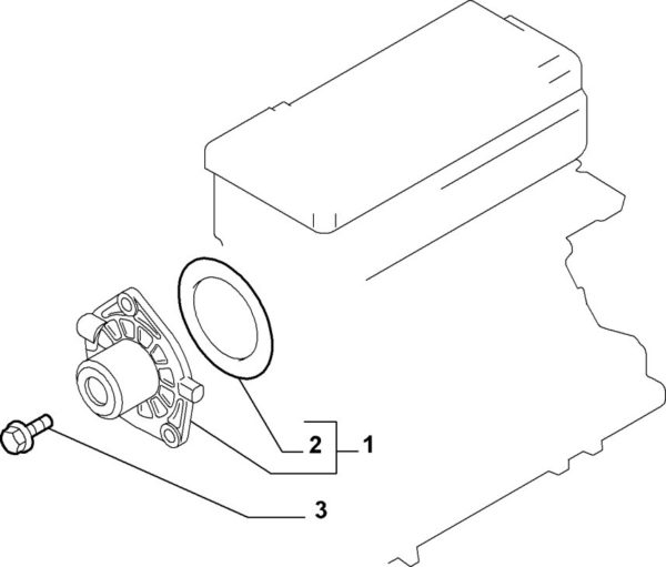 Alfa Romeo 1.9/2.4 Diesel Water Pump - Image 3