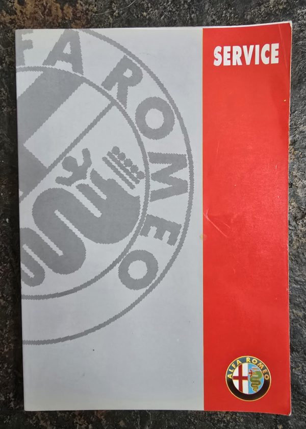 Alfa Romeo GTV/Spider - Service Directory - 4th Edition