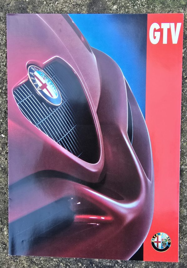Alfa Romeo GTV Brochure - 5/95 Edition - German